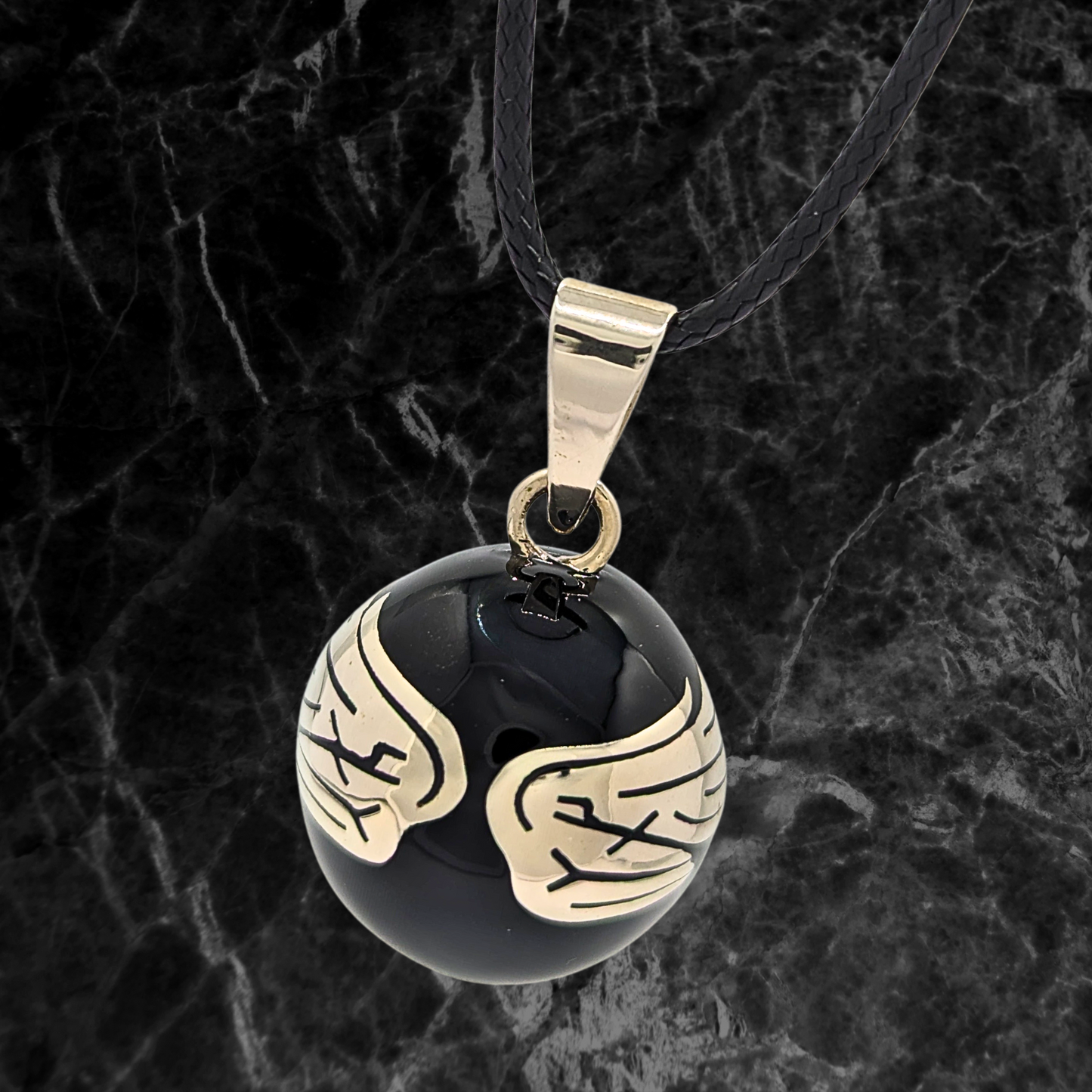 Black Angel Wings Caller