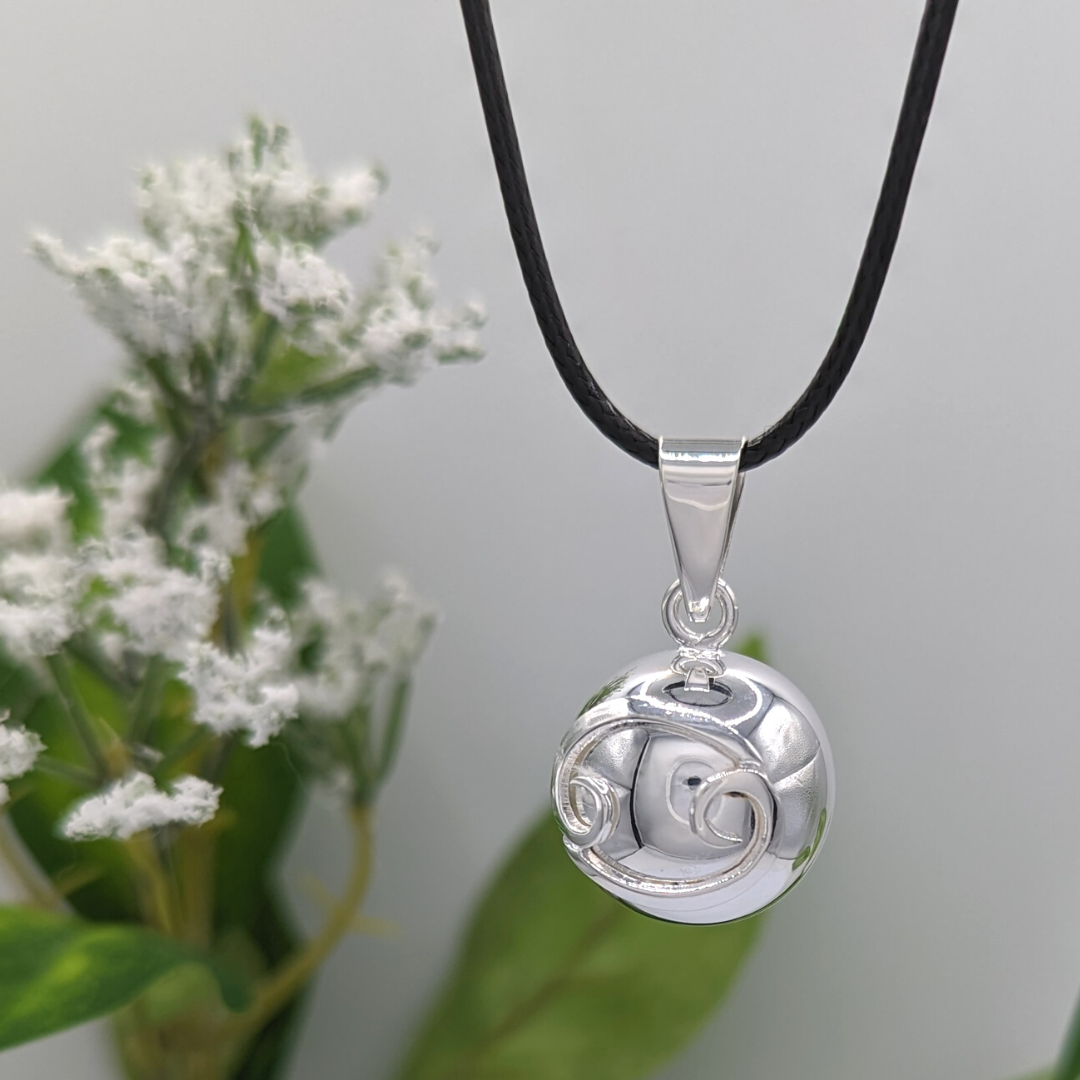 Cancer Zodiac Chime Necklace Aquarius Zodiac Chime Necklace - FINAL SALE- 35% OFF