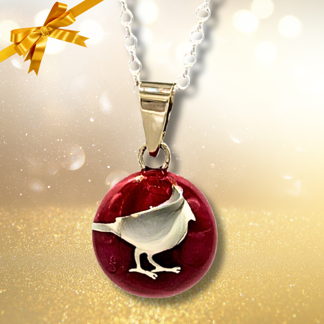 Cardinal cheapest Necklace - sterling silver