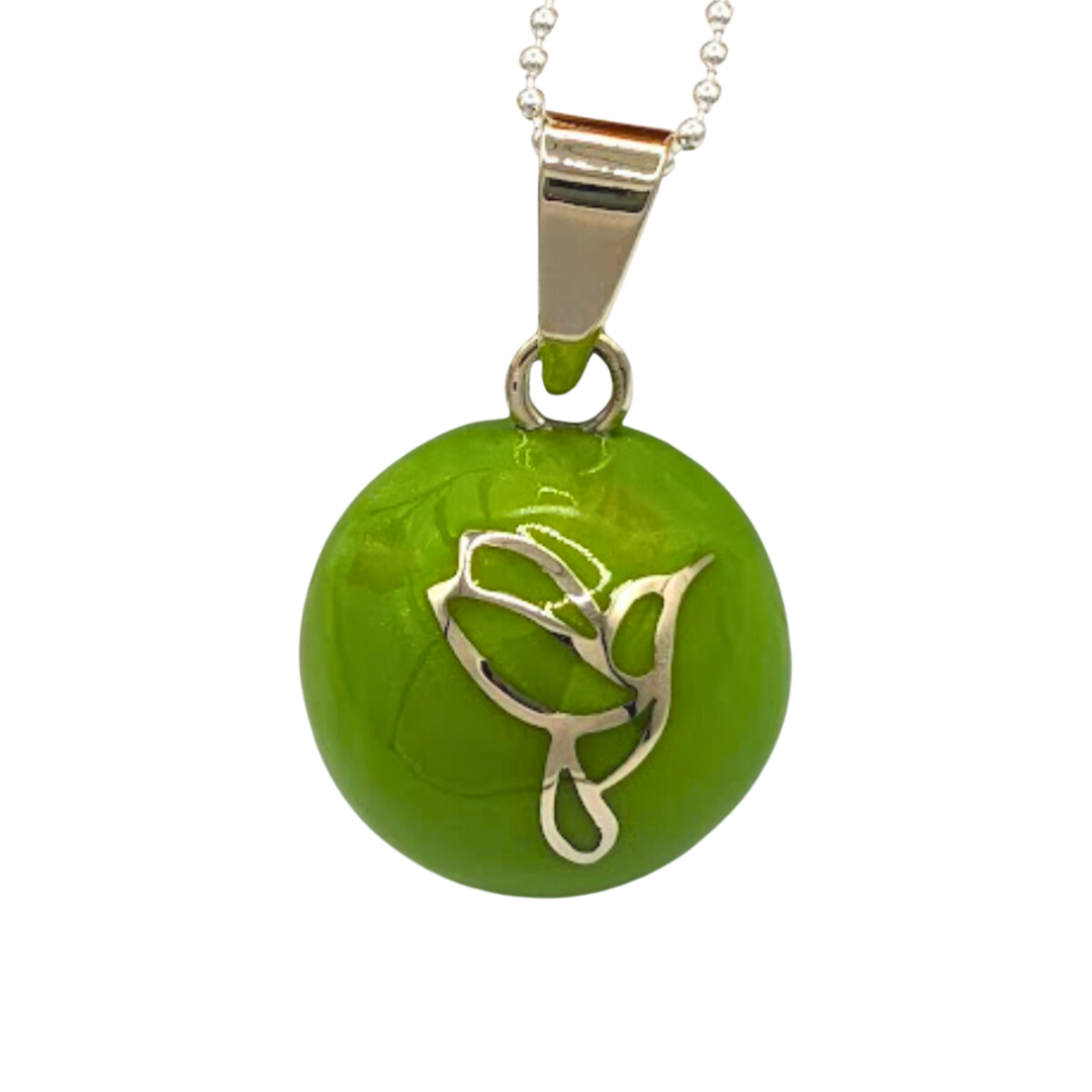 Green Hummingbird Angel Caller