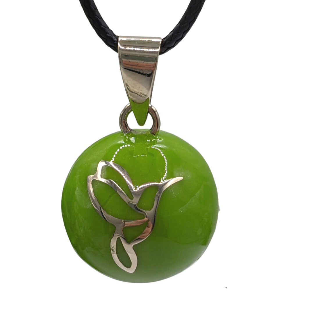 Green Hummingbird Angel Caller