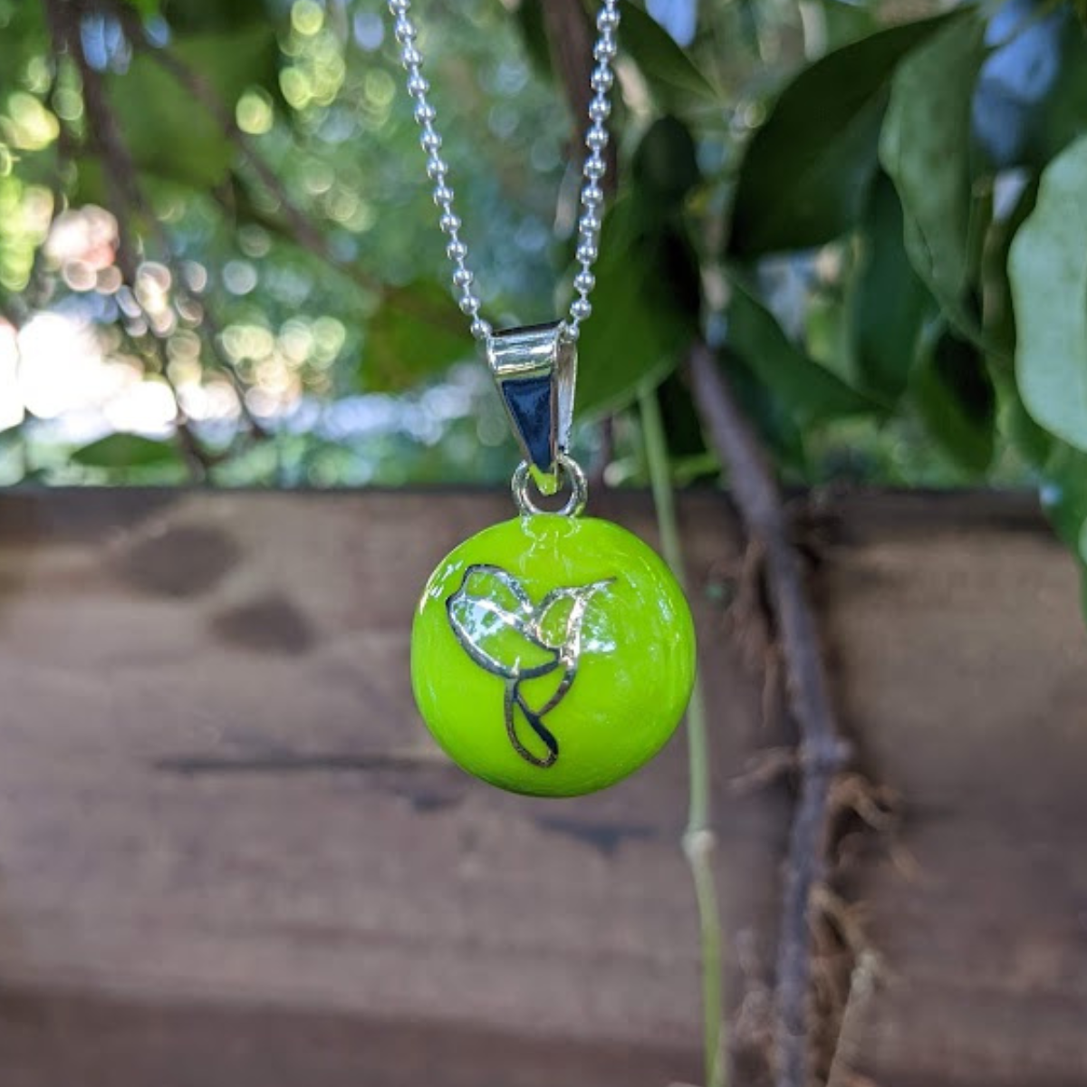Green Hummingbird Angel Caller