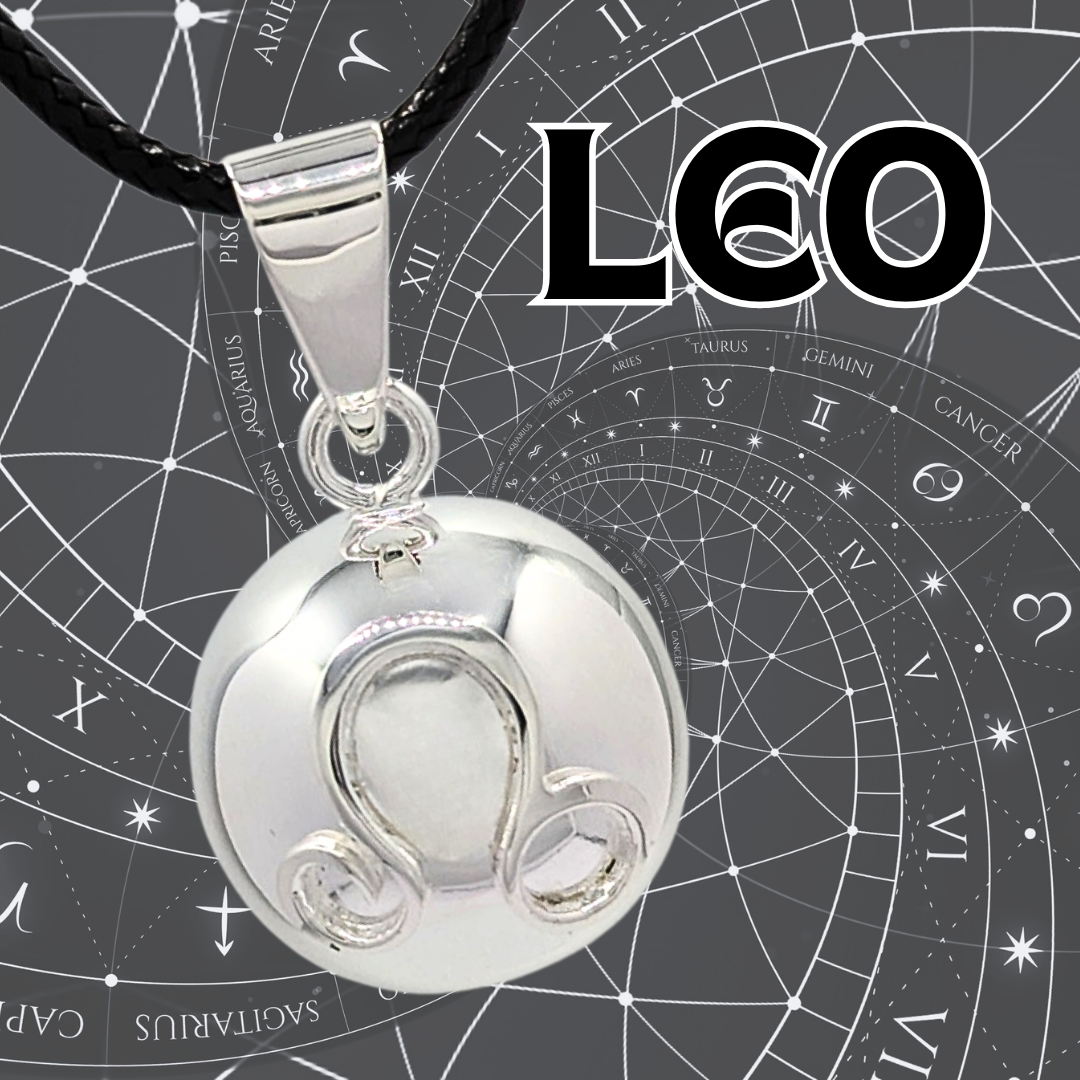 Leo Zodiac Chime Necklace Aquarius Zodiac Chime Necklace - FINAL SALE- 35% OFF