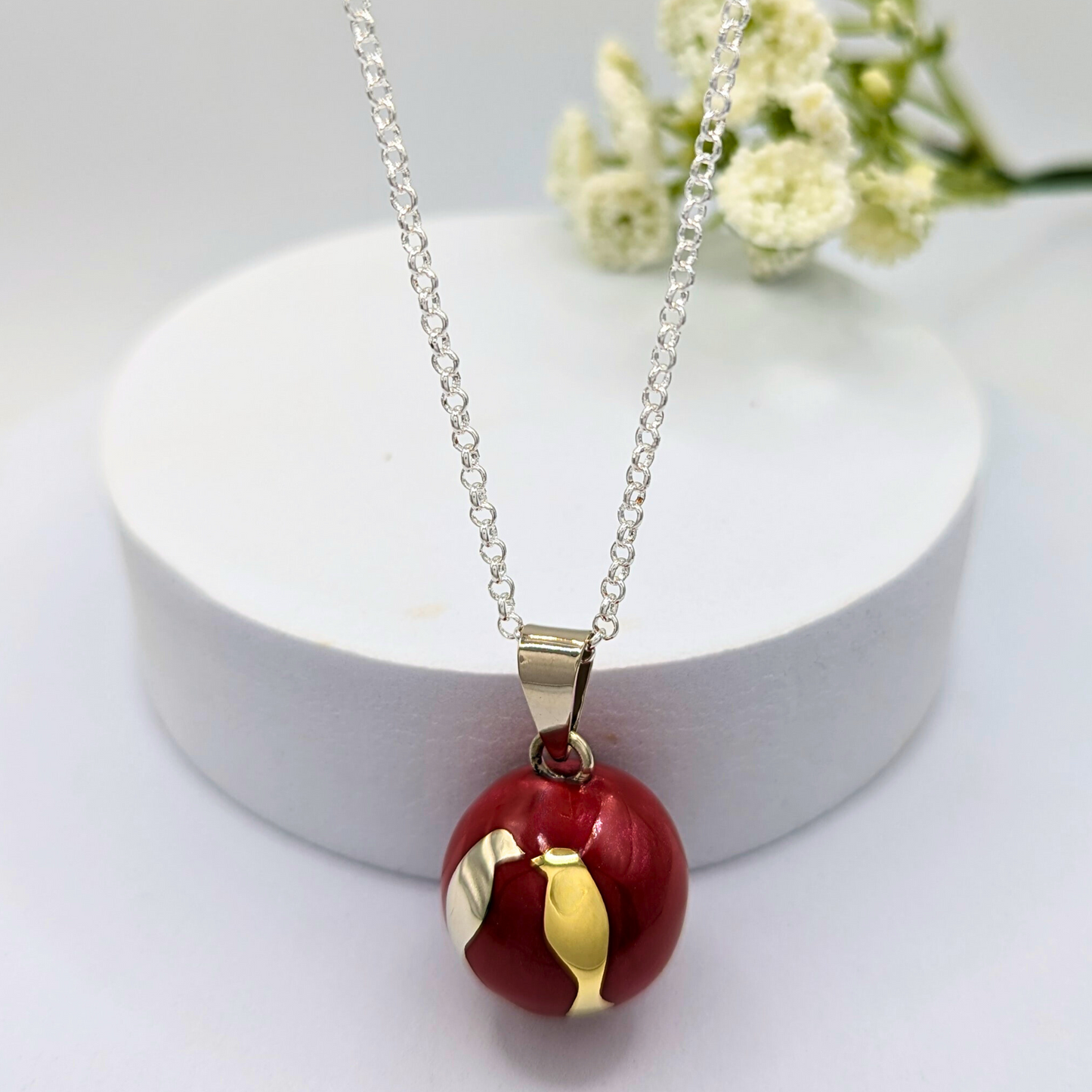 Love Birds Chime Necklace