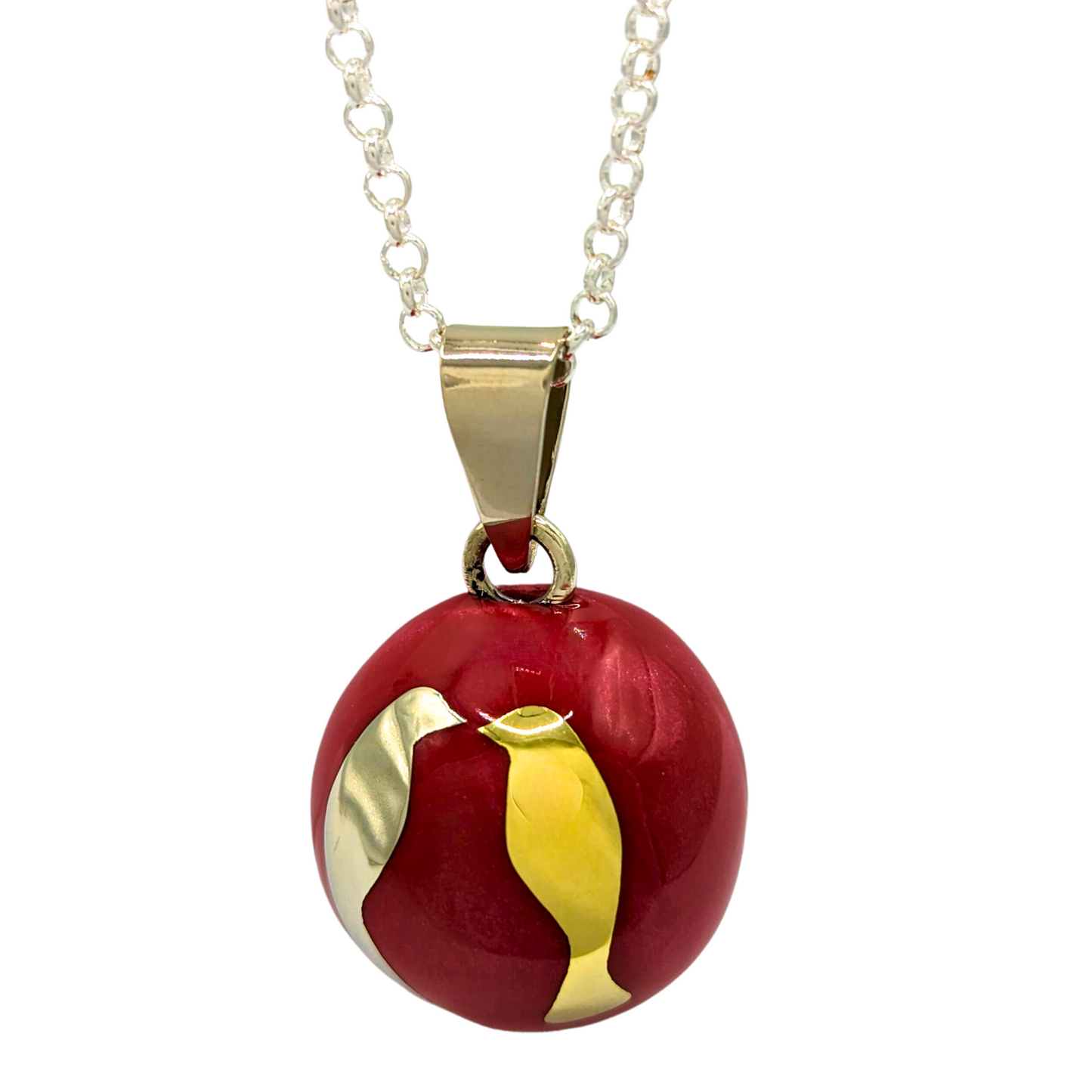 Love Birds Chime Necklace