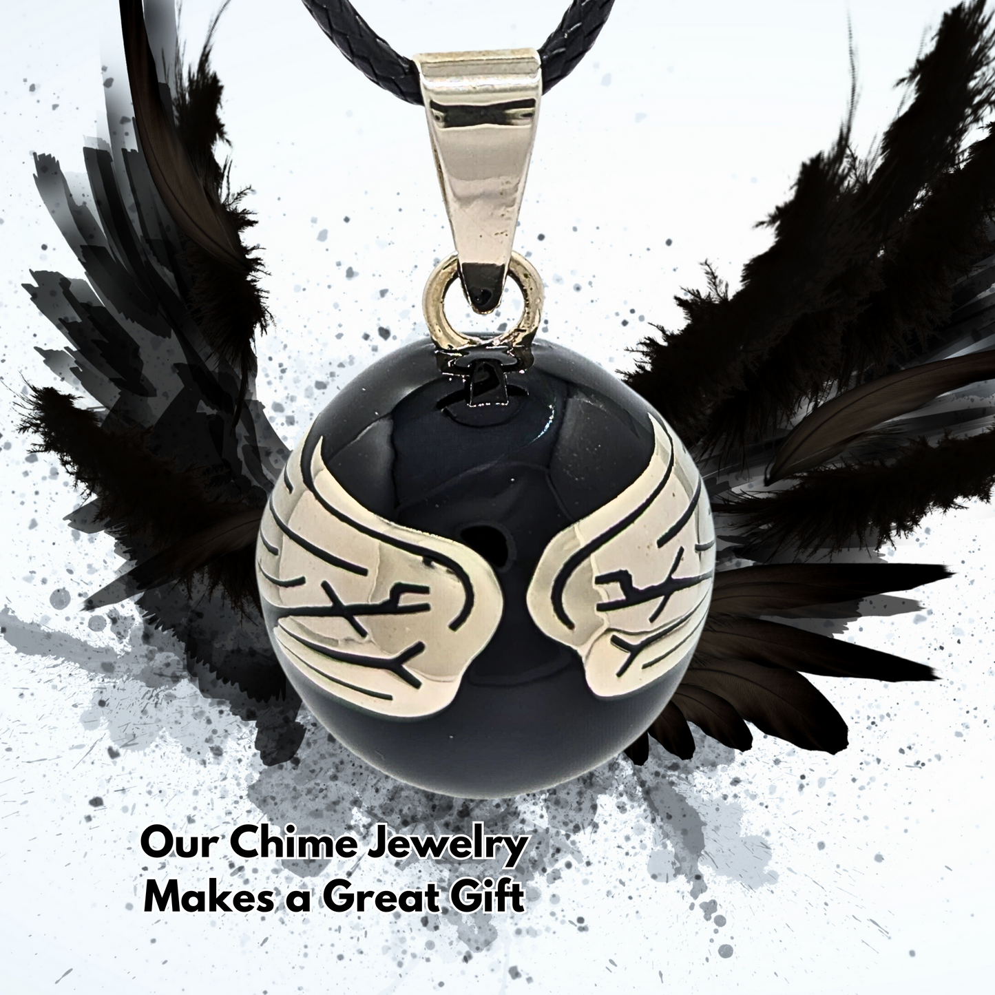 Black Angel Wings Caller