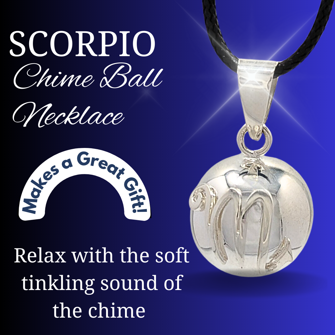 Scorpio Zodiac Chime Necklace