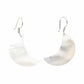Earrings, Mother of Pearl crescent Moons