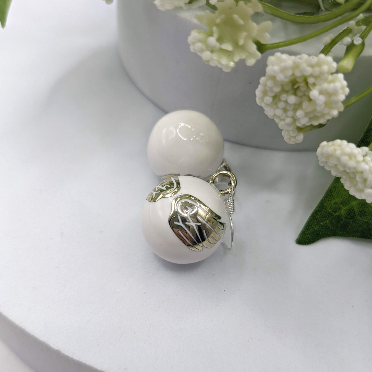 Angel Wings Chime Earrings - Nature Reflections