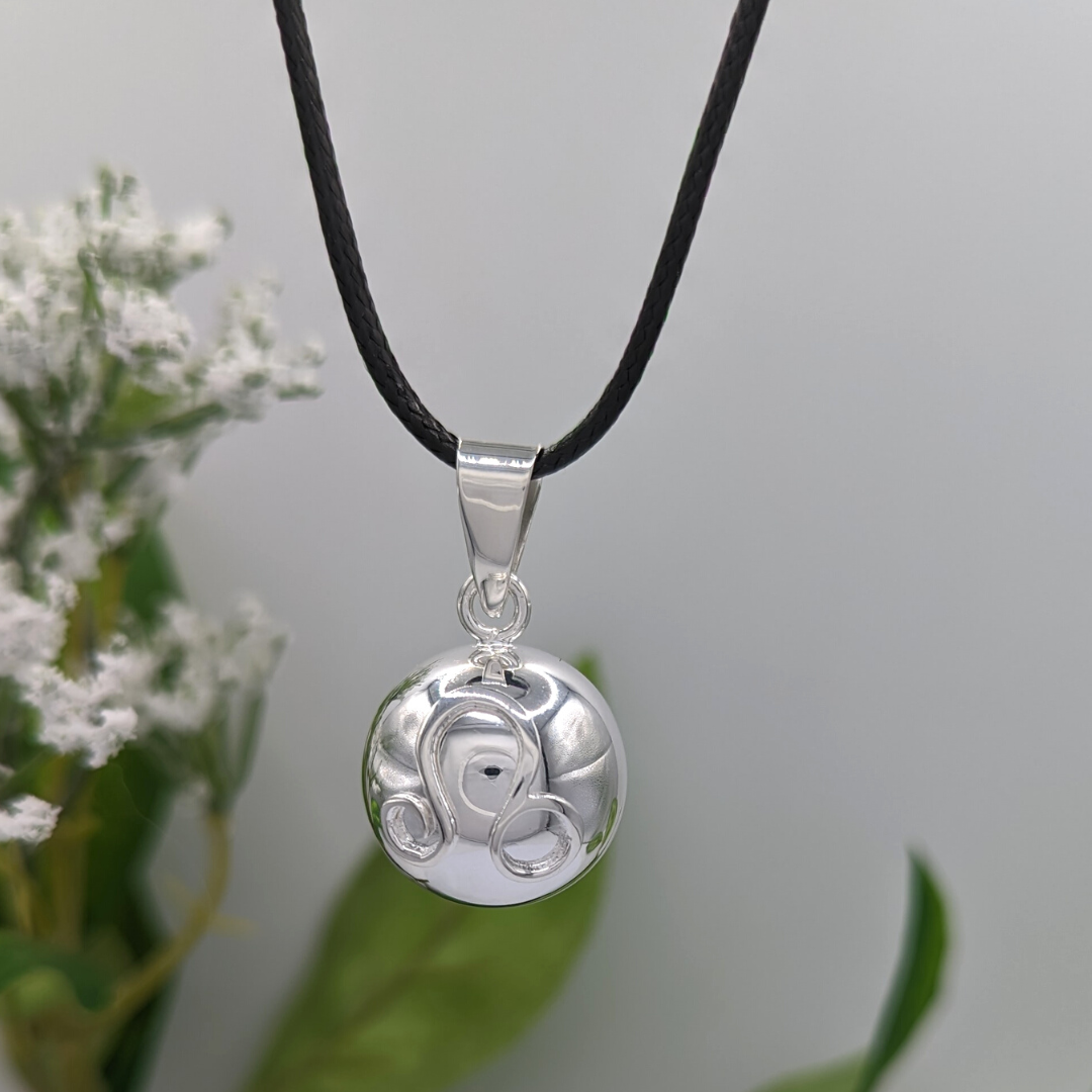 Leo Zodiac Chime Necklace Aquarius Zodiac Chime Necklace - FINAL SALE- 35% OFF