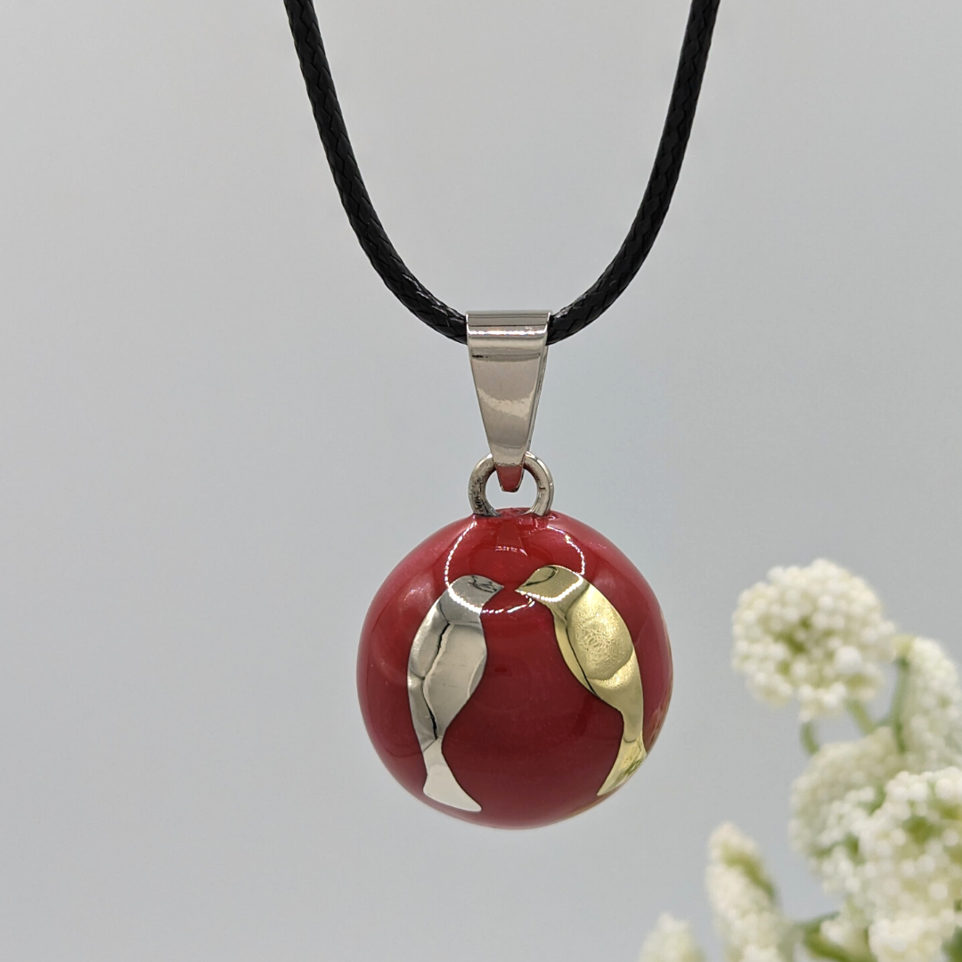 Love Birds Chime Necklace