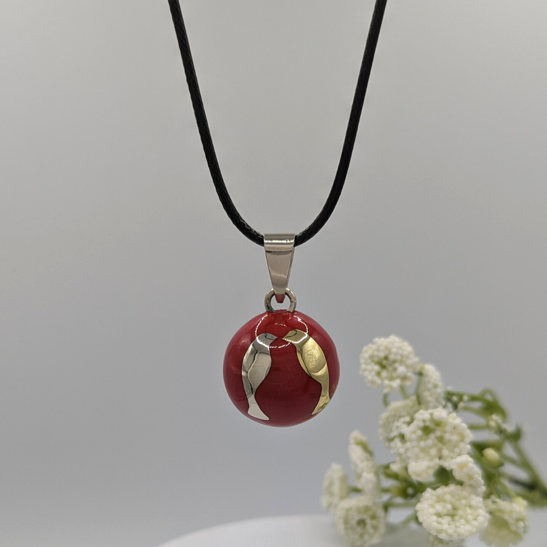 Love Birds Chime Necklace