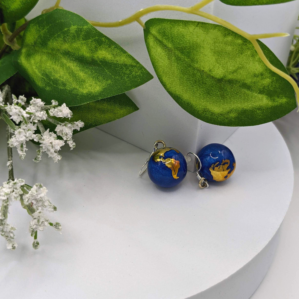 Mother Earth Angel Caller Earrings - Nature Reflections
