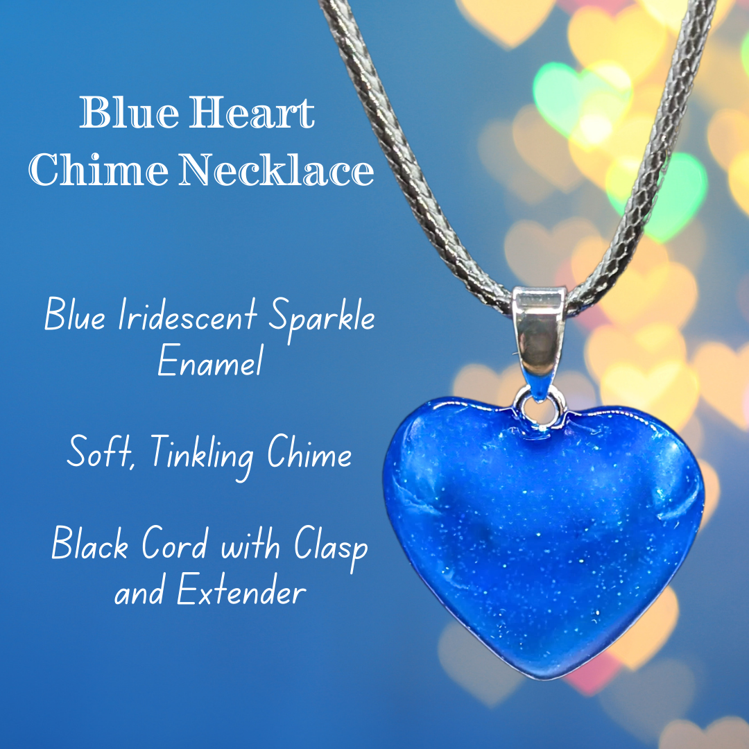 Blue Heart Harmony Chime