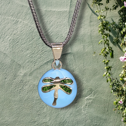 Day Dragonfly Chime Necklace