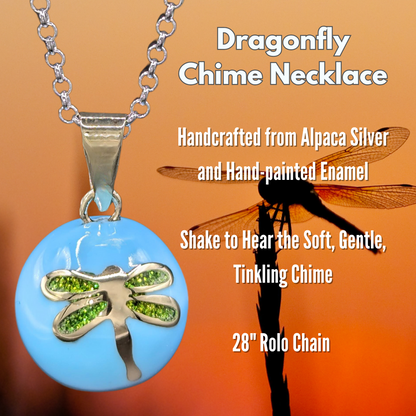 Day Dragonfly Chime Necklace