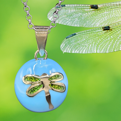 Day Dragonfly Chime Necklace