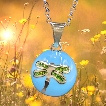 Day Dragonfly Chime Necklace