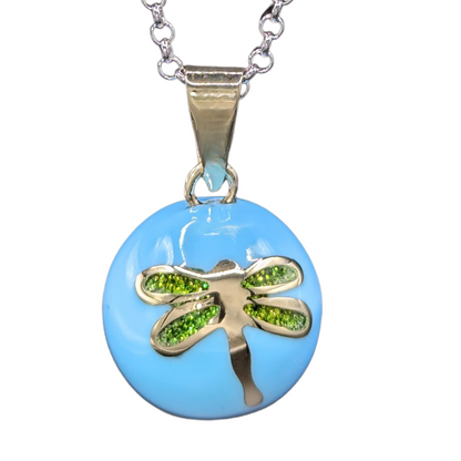 Day Dragonfly Chime Necklace