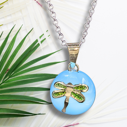 Day Dragonfly Chime Necklace