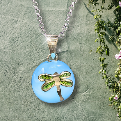 Day Dragonfly Chime Necklace