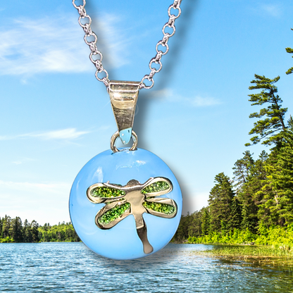 Day Dragonfly Chime Necklace