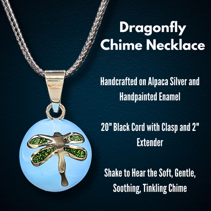 Day Dragonfly Chime Necklace