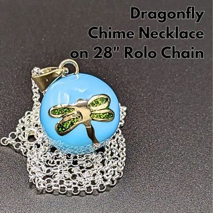 Day Dragonfly Chime Necklace