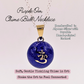 Purple Om Chime Necklace