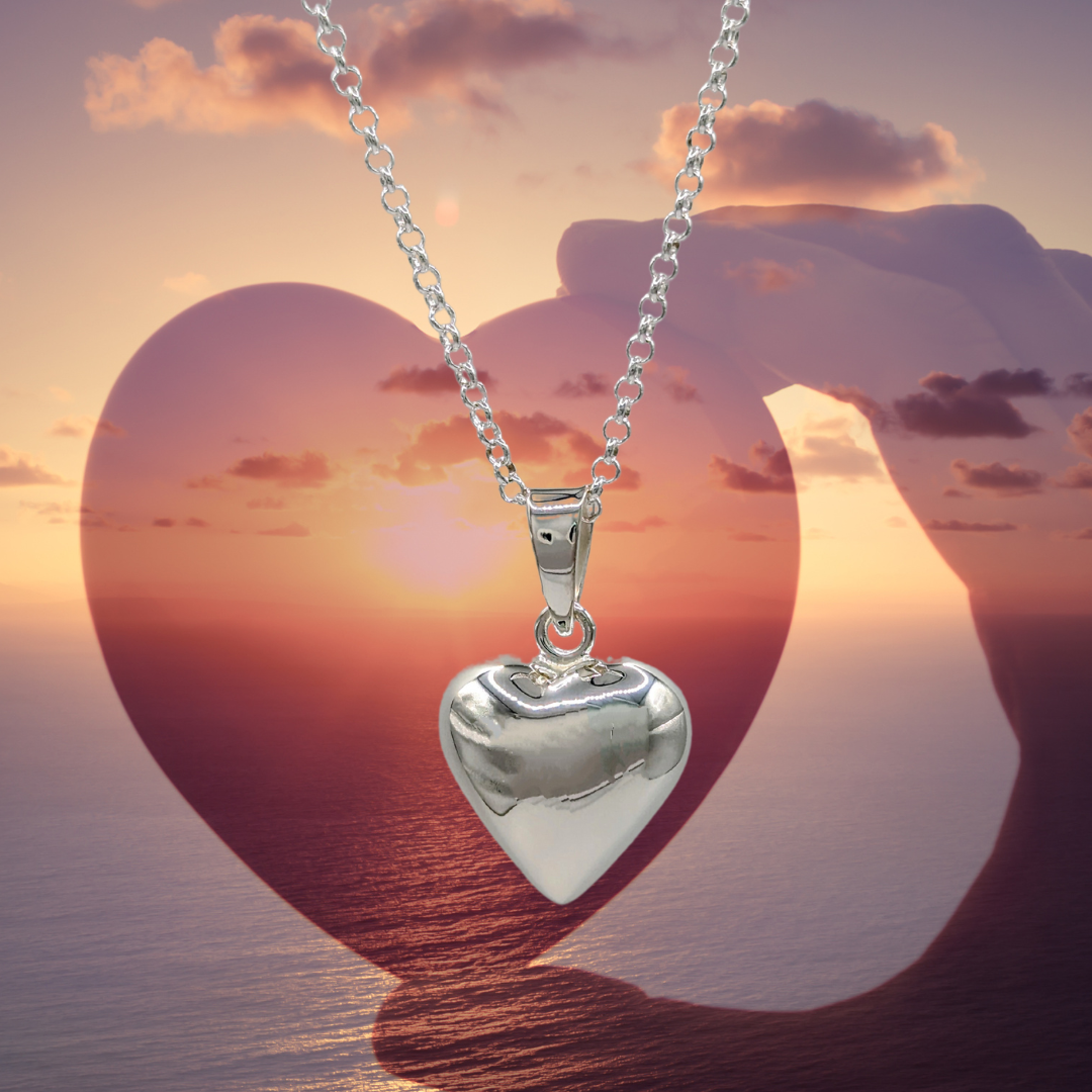 Heart Shaped Chime Necklace
