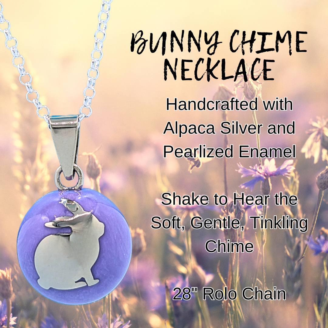 Bunny Rabbit Chime Necklace