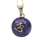 Purple Om Chime Necklace