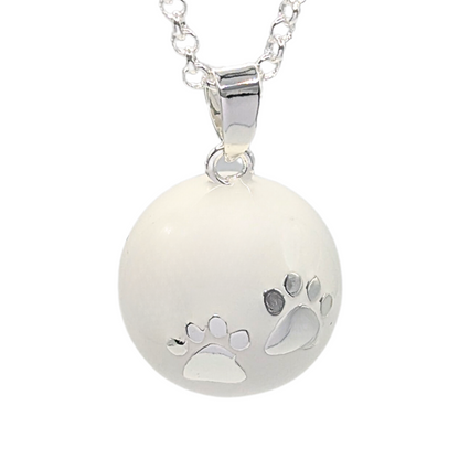 Puppy Paws Harmony Ball Necklace