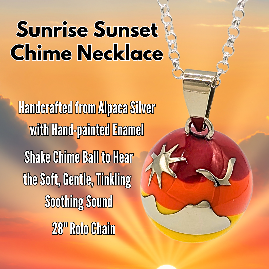 Sunrise Sunset Chime Necklace