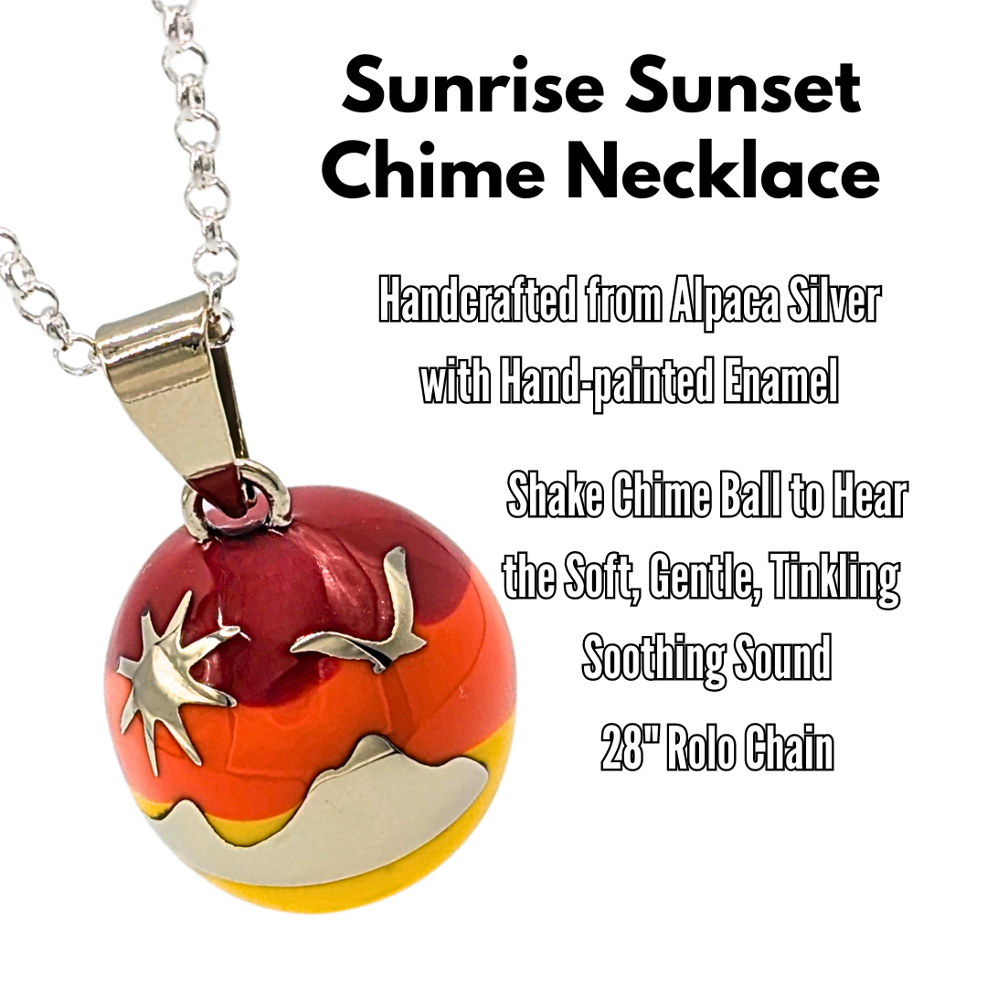 Sunrise Sunset Chime Necklace