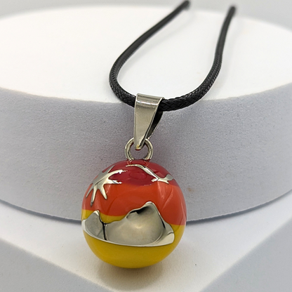 Sunrise Sunset Chime Necklace