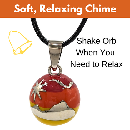 Sunrise Sunset Chime Necklace