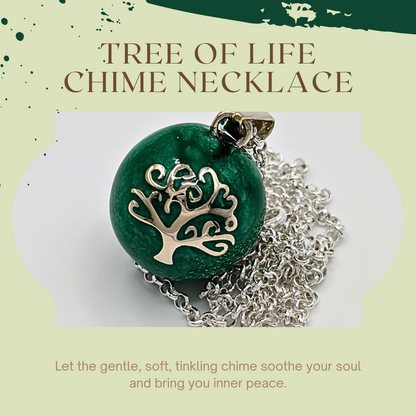 Green Tree of Life Angel Caller