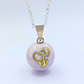 White Music Lover Chime Necklace