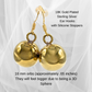 Gold Angel Caller Chime Earrings - FINAL SALE- 35% OFF