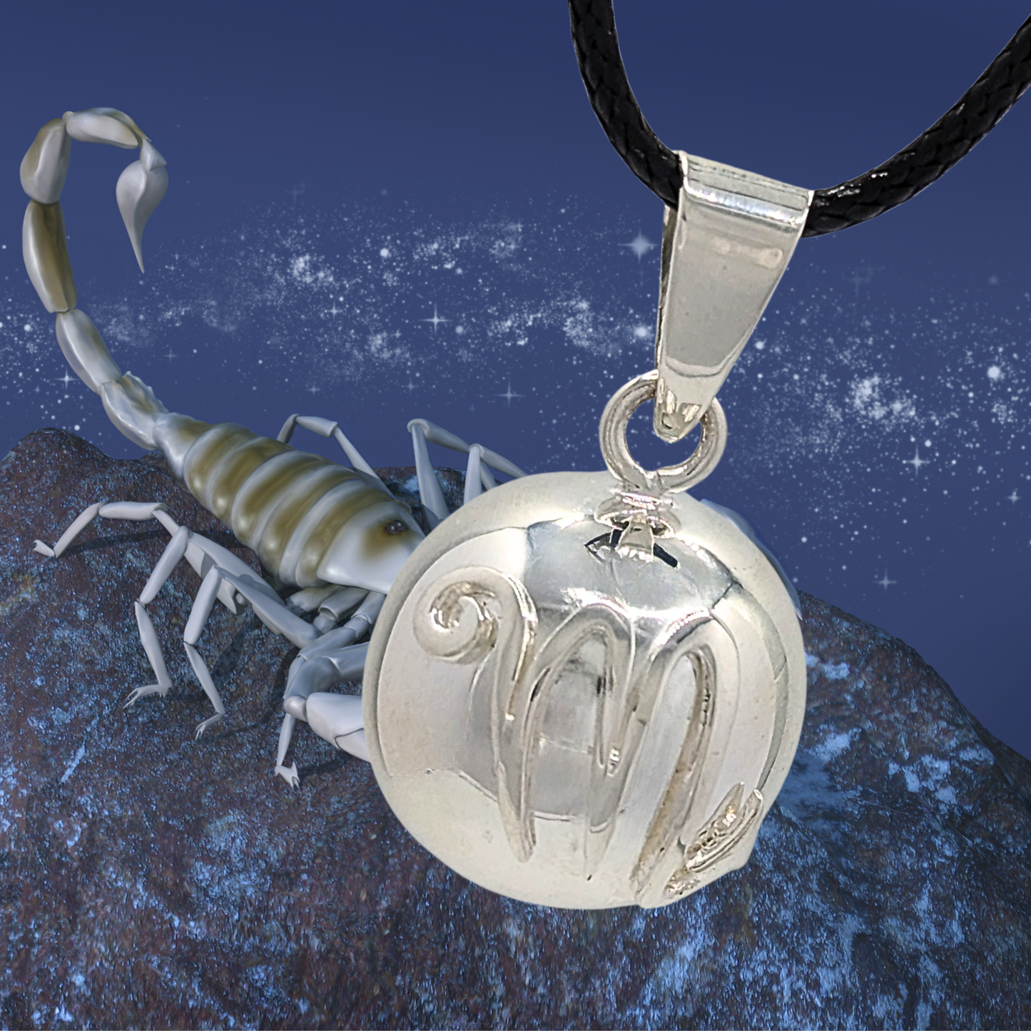 Scorpio Zodiac Chime Necklace
