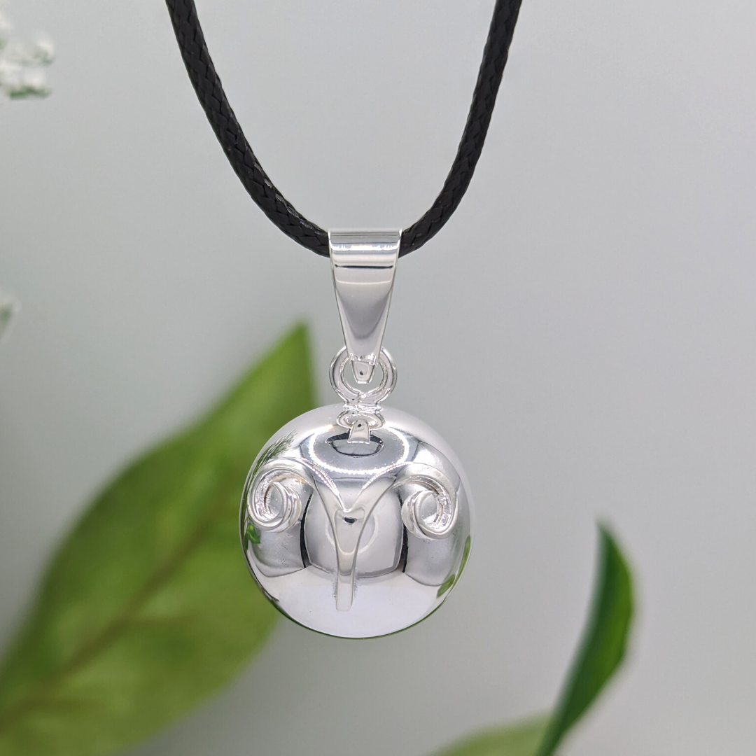 Aries Zodiac Chime Necklace Aquarius Zodiac Chime Necklace - FINAL SALE- 35% OFF