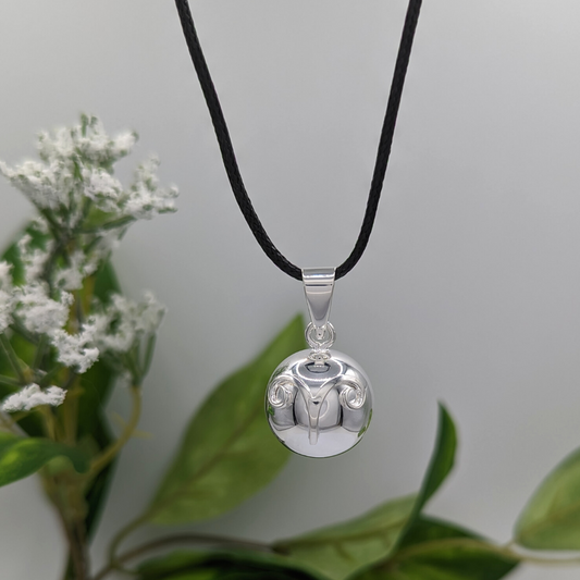Aries Zodiac Chime Necklace
