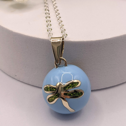 Day Dragonfly Chime Necklace