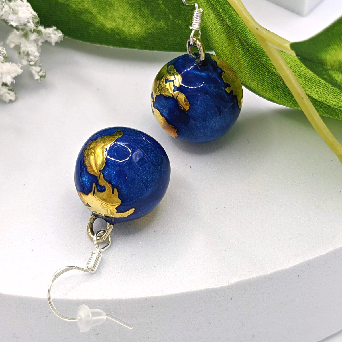 Mother Earth Angel Caller Earrings - Nature Reflections