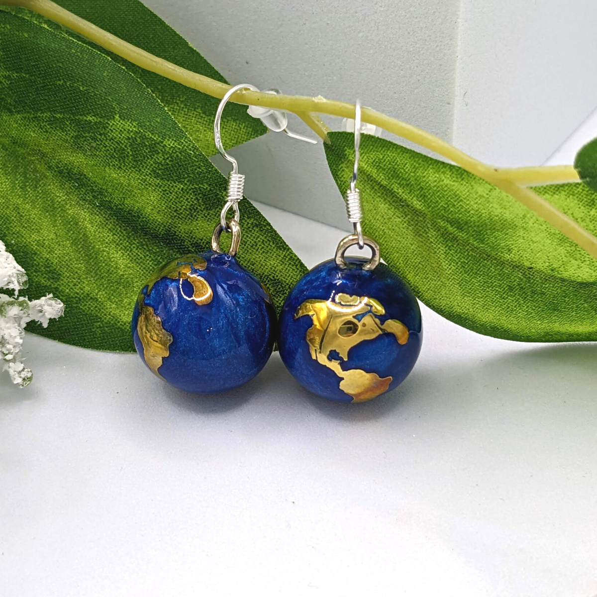 Mother Earth Angel Caller Earrings - Nature Reflections