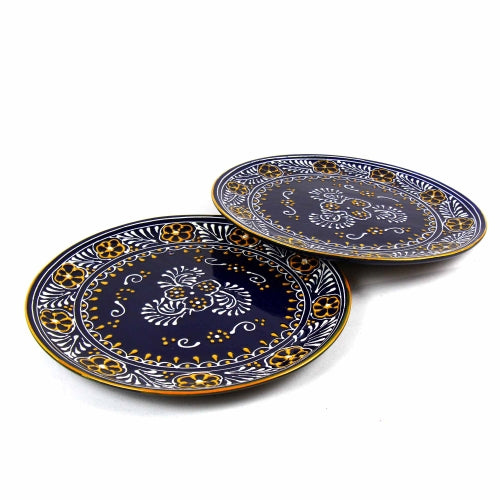 Dinner Plates 11.8in - Blue, Set of Two